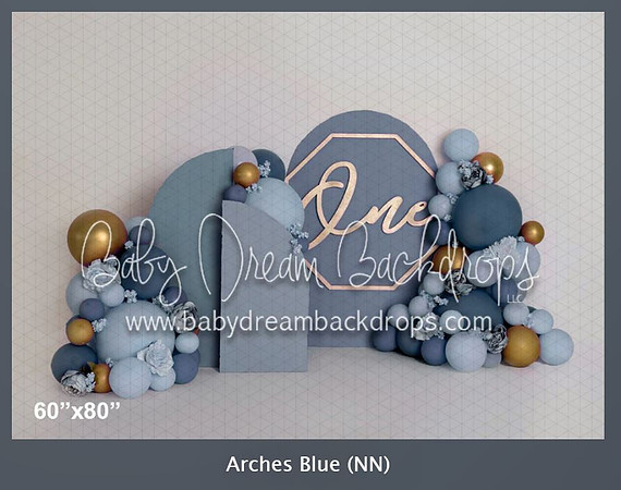 B106- Blue Arches