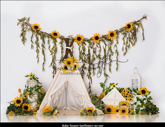 B39-Boho Sunflower (no One)