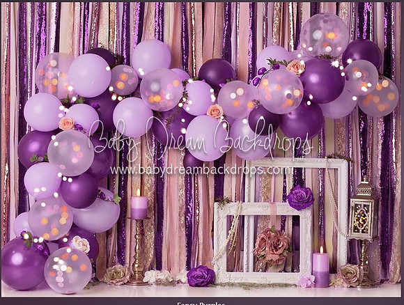 B49- Fancy Purples