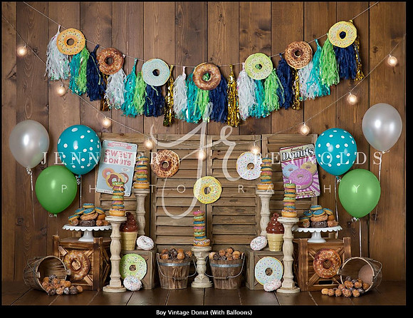 B 59-Boy Donut (with Balloon)