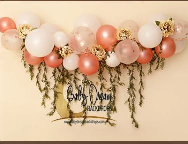 B79 Champagne Balloon Garden