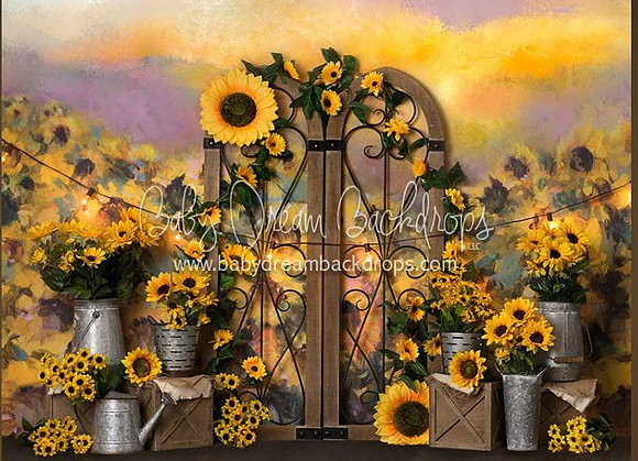 B81- Sunflower Gate