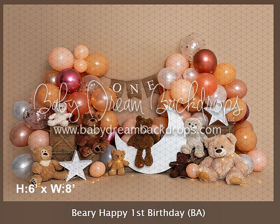 B97- Beary Happy Birthday