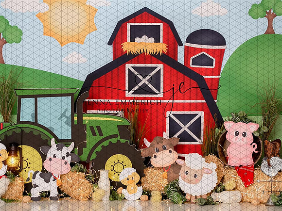 B95- Barnyard animals and Friends