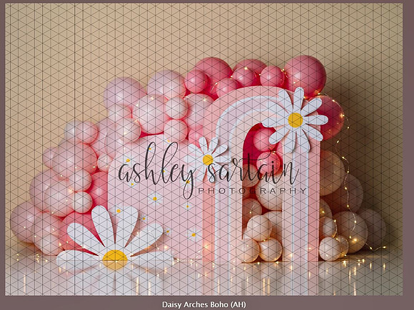 B102- Daisy Arches Boho