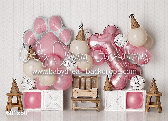 B99- Puptastic Pink