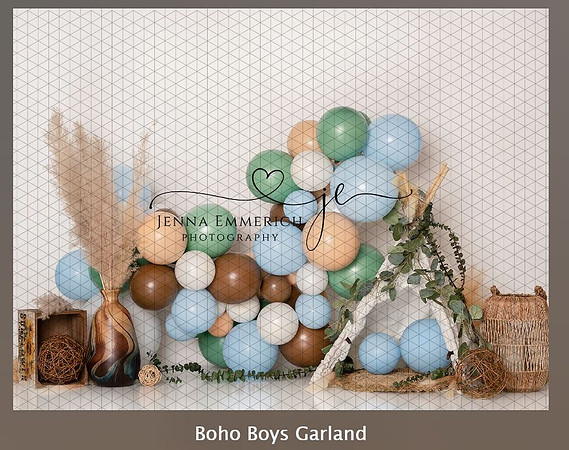 B108- Boho Boys Garland